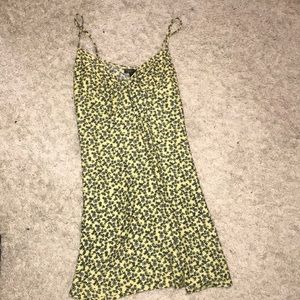 BEAUTIFUL YELLOW FLORAL DRESS (never worn!!)